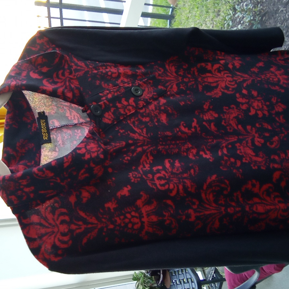 Dress, lightweight sweater knit, jacquard design